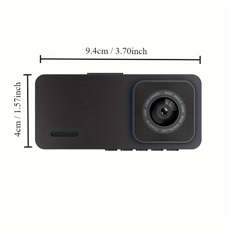 Vavupo 1080P Dash Cam, 3 Channel Dash Cam Front And Insid, Triple Dash Cam for Car, Dash Camera, 1080P Full UHD, G-Sensor, 170°Deg Wide Angle Dashboard with Infrared Night Vision