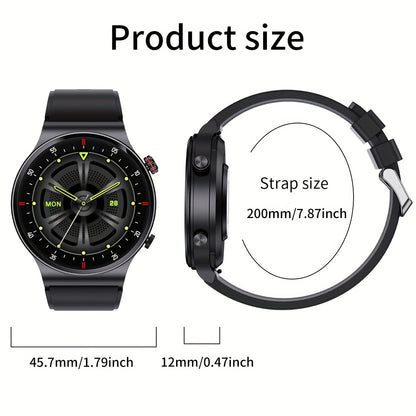 Smart Watch Wireless Call For Women Men, 3.53cm HD Display, Multi Sports Modes, Information Alerts, AI Voice Assistant, Weather Forecast, Sleep Monitoring, Sports Pedometer Watch For Android IOS