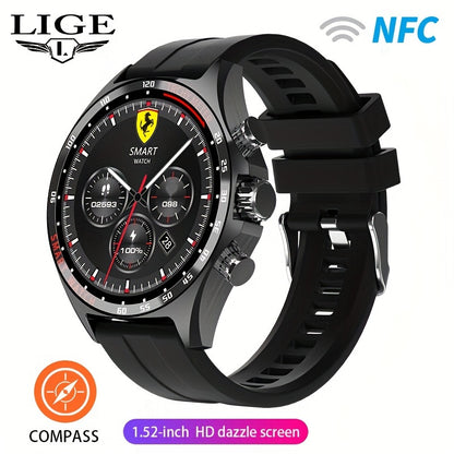 Top Brand Fashion Smart Watch For Women 3.86 cm HD Screen 50+ Sports Modes Altitude Calendar Call Reminder Music Exercise Message Notification Mileage Record Watch for Women & Men