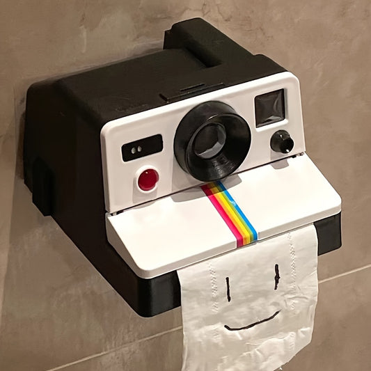 1pc Retro Cute Camera Tissue Tube Toilet Roll Paper Box Tissue Draw Household Tissue Box