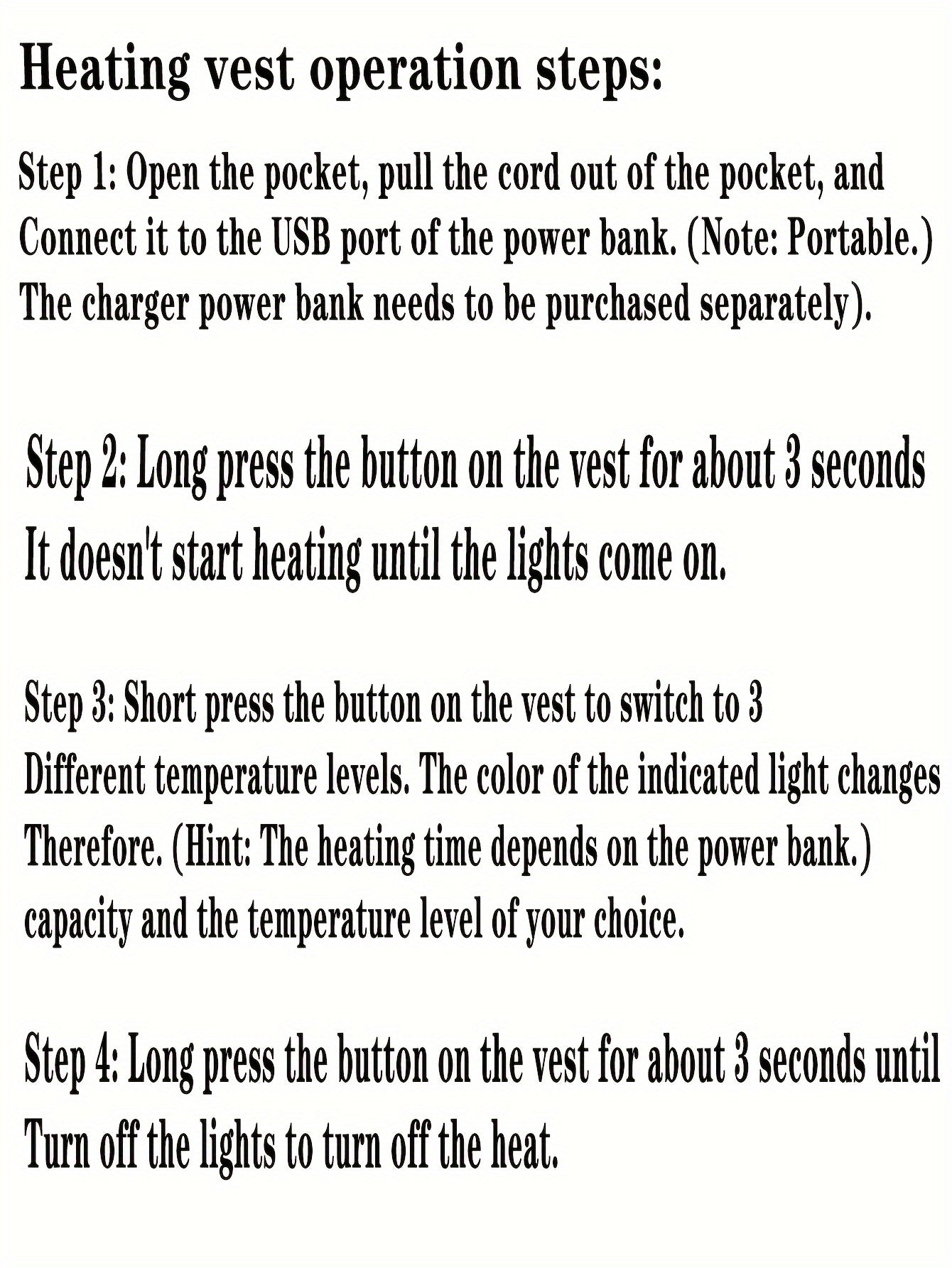 Men's 15 Heating Areas Smart Electric Heated Vest, Washable USB Rechargeable Constant Temperature Outdoor Vest For Winter (Battery Bank Not Included)