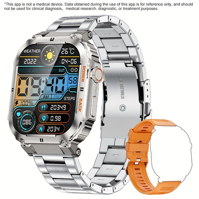 Sports Fitness Smartwatch, Watch Dial/Pedometer/Calorie Consumption/Distance Calculation/Remote Camera/Distance Calculation/Calling/Music/Pedometer Smart Watch For King's Day