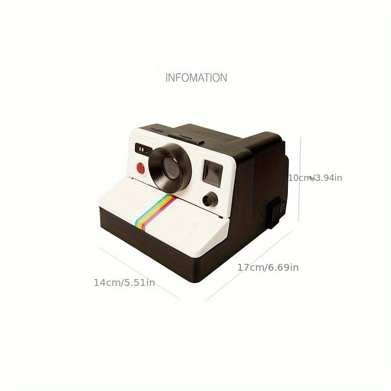 1pc Retro Cute Camera Tissue Tube Toilet Roll Paper Box Tissue Draw Household Tissue Box