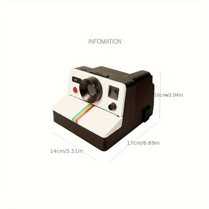 1pc Retro Cute Camera Tissue Tube Toilet Roll Paper Box Tissue Draw Household Tissue Box