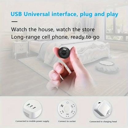 1pc Wireless Camera, 2.4GHz WiFi Security Surveillance Cam With Video Night Vision, Motion Detection, App Control, Suitable For Outdoor&Indoor Pet Dog Cat Monitoring/Home/Recordding/Law Enforcement&Evidence Collection