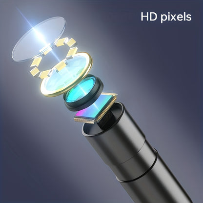 Industrial Endoscope With Light, Borescope Inspection Camera, 8mm Camera, Sewer Camera With 4.3" LCD Screen, Drain Snake Camera Automotive Plumbing Sewer Wall Camera, Home Decoration Tools