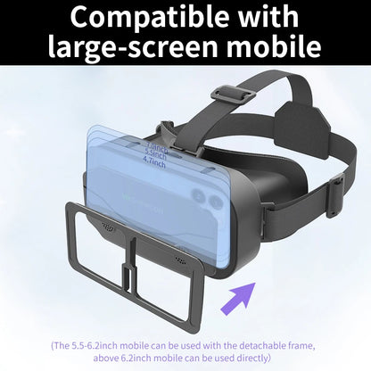 Lunettes de réalité virtuelle VR, casque Viar Former, lentilles 3D, lunettes intelligentes pour smartphones, téléphone mobile, accessoire de jeu