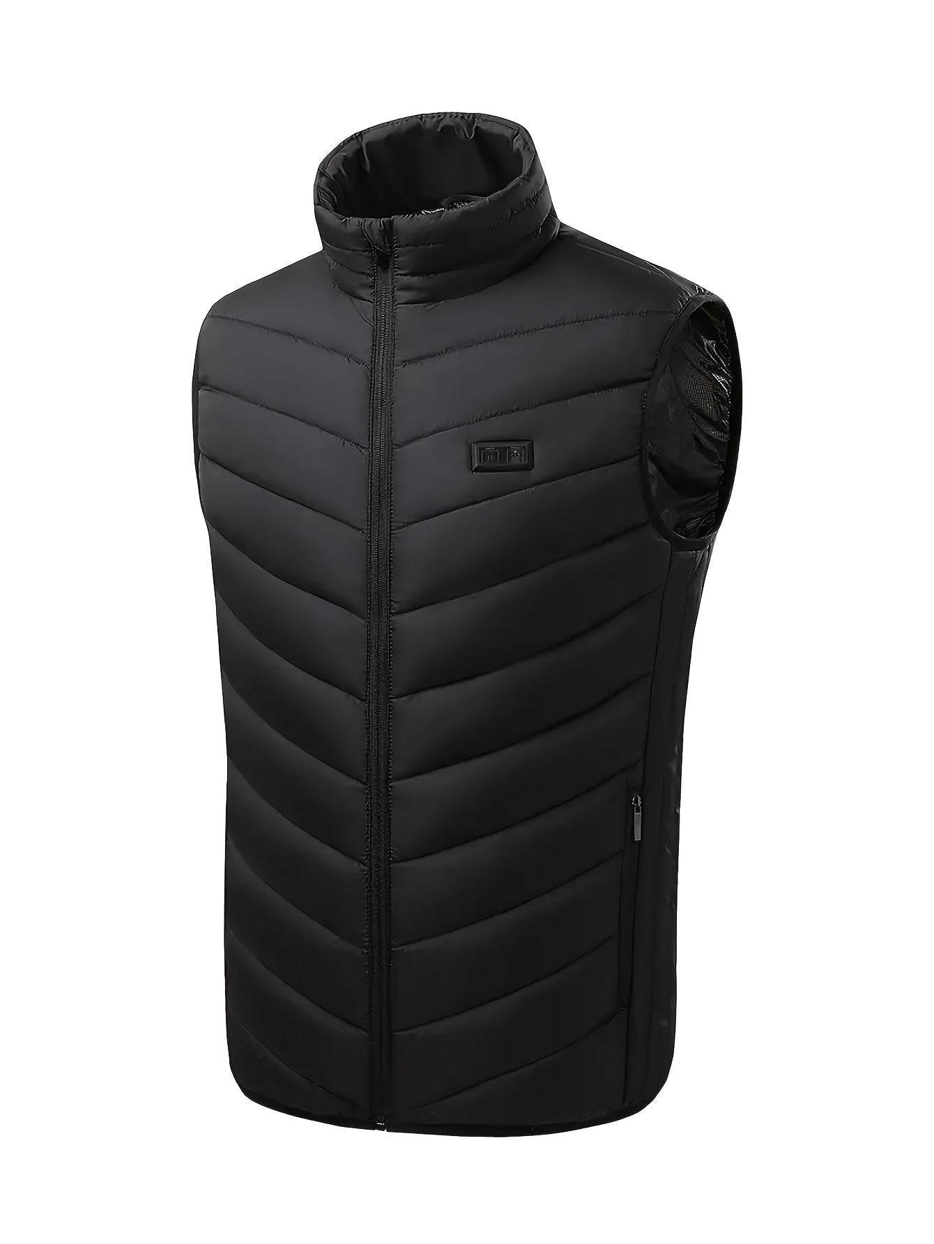 Men's 15 Heating Areas Smart Electric Heated Vest, Washable USB Rechargeable Constant Temperature Outdoor Vest For Winter (Battery Bank Not Included)