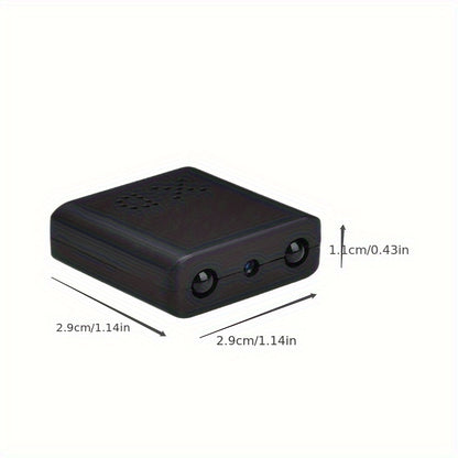 1pc MINI CAMERA, HD Mini Camera Security Protection Night Vision Cam Motion Detection Security Camcorders built-in battery Camera Micro Camcorder SD Card Loop Recording
