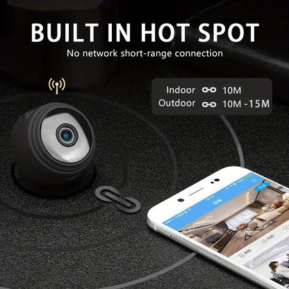 A9 Surveillance Camera Smart Home Security Camera Mobile Remote Camera, Mobile Phone Remote App, Watch Anywhere, Good Housekeeper, Wireless Camera, Can Be Watched Remotely