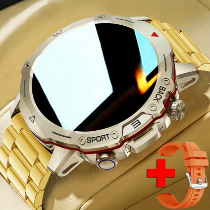 Smart Watch For Men With Wireless Call, Full Touch Screen Smartwatch Fitness Tracker, Step Counter Sports Watch For IPhone & For Android