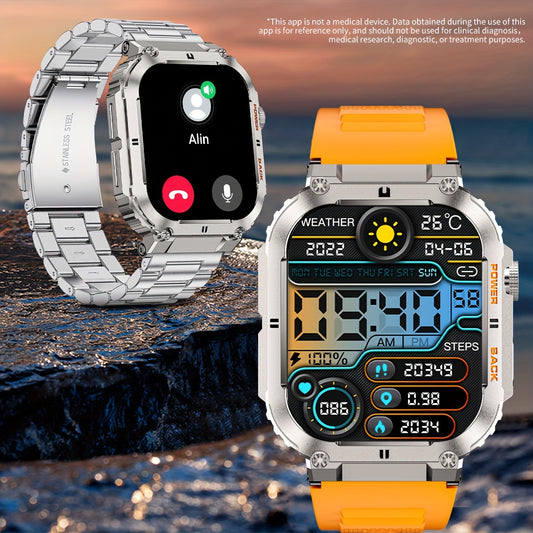 Sports Fitness Smartwatch, Watch Dial/Pedometer/Calorie Consumption/Distance Calculation/Remote Camera/Distance Calculation/Calling/Music/Pedometer Smart Watch For King's Day