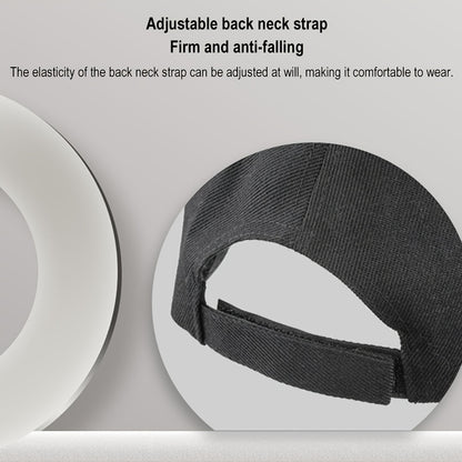 Active Camera Holder Baseball Cap, Sun Protection Breathable Casual Dad Hat For Fishing Travel Accessories