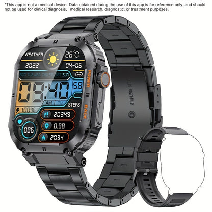 Sports Fitness Smartwatch, Watch Dial/Pedometer/Calorie Consumption/Distance Calculation/Remote Camera/Distance Calculation/Calling/Music/Pedometer Smart Watch For King's Day